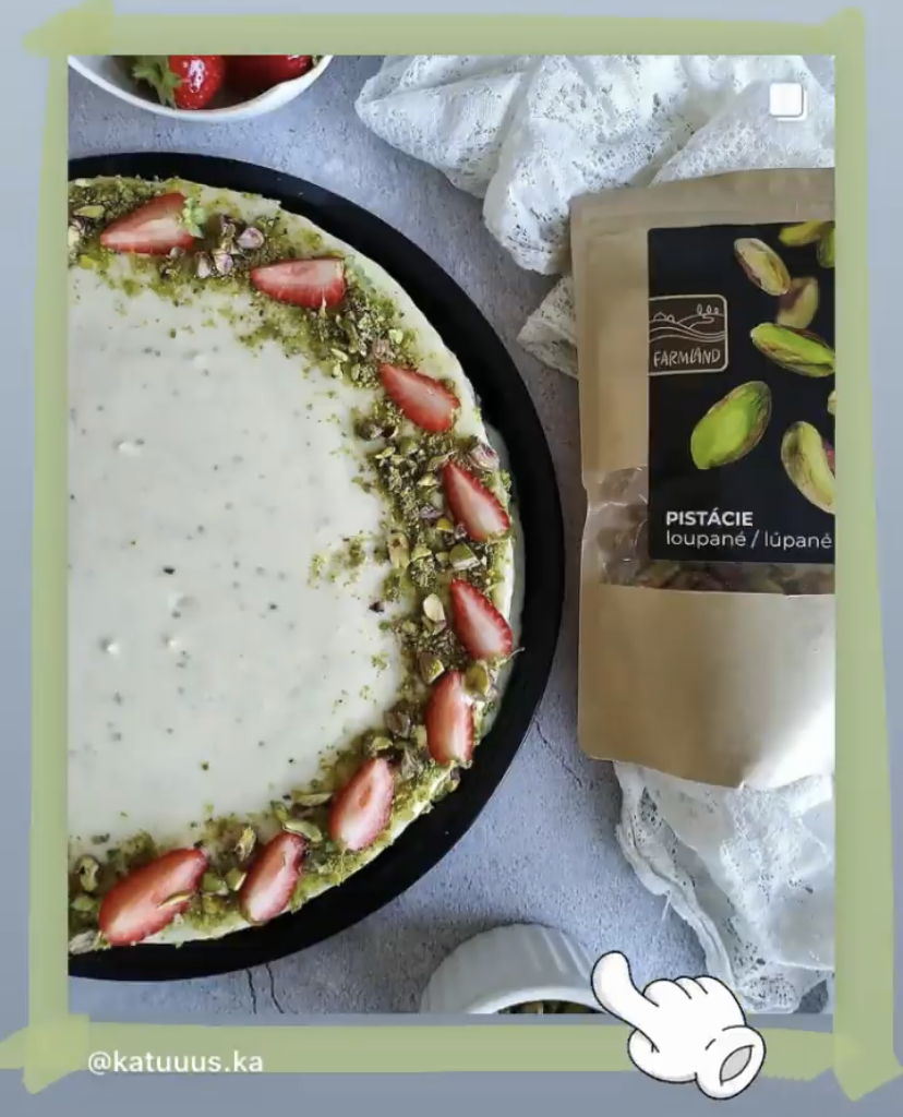 pistacie lupane - chessecake